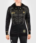 UFC by Venum Authentic Fight Night Women's Hooded Sweatshirt - Black