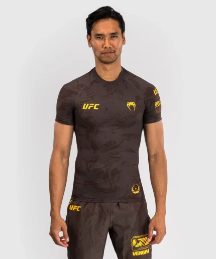 UFC by Venum Fight Week Men’s Performance T Shirt - Earthen Brown