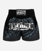 Venum Attack Muay Thaï Short - BlackSilver