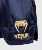 Venum Classic Muay Thai Shorts - Navy BlueGold