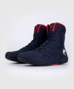 Venum Contender Boxing Shoes - Navy BlueRed