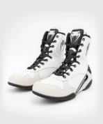 Venum Elite Boxing Shoes - WhiteBlack