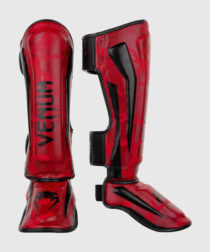 Venum Elite Schienbeinschoner - Red Camo