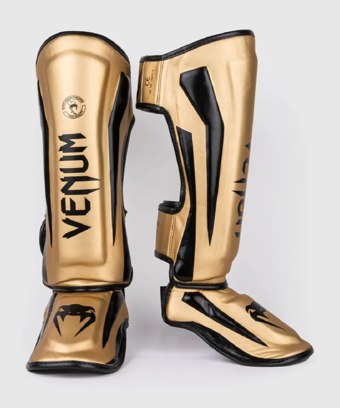 Venum Elite Standup Schienbeinschoner - GoldBlack