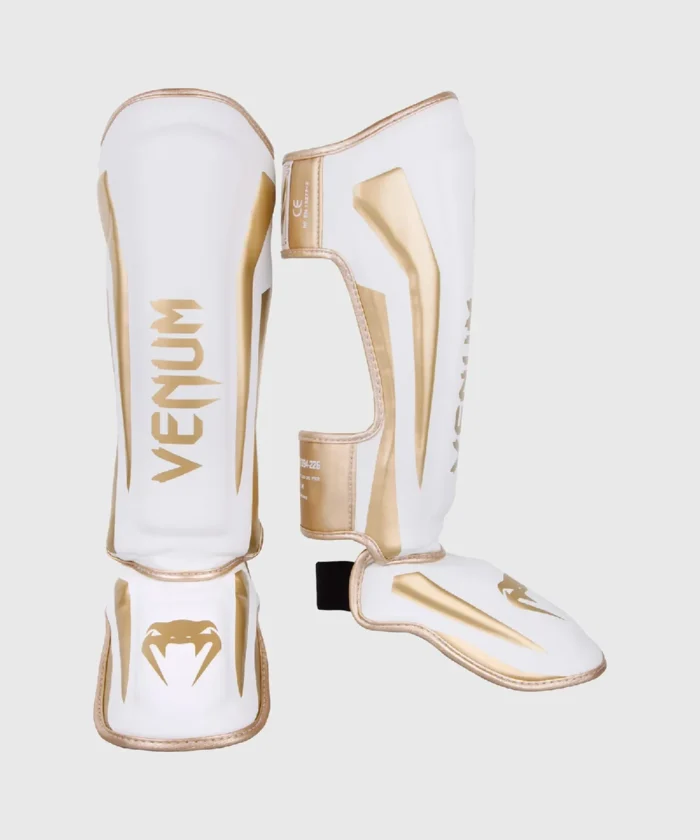 Venum Elite Standup Schienbeinschoner - WhiteGold