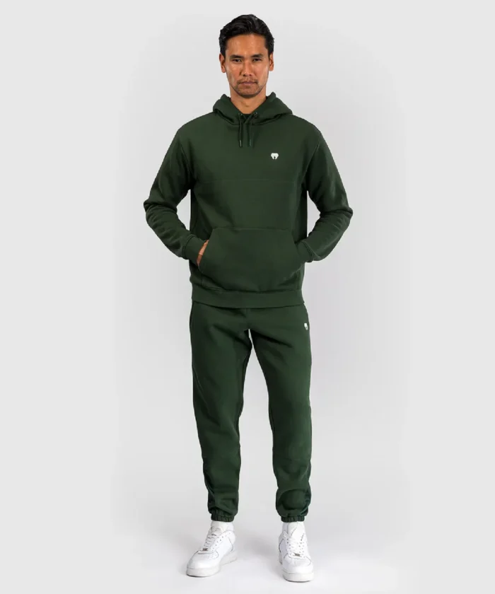 Venum Silent Power Hooded Sweatshirt - Forest Green